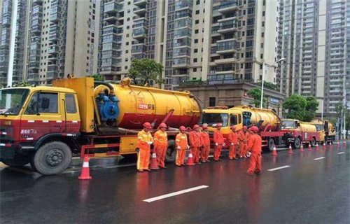 新和市政管道清淤